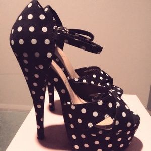 Polka Dot Heels